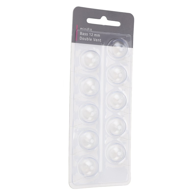 10pcs Double Vent Bass Dome Accessory Single Layer Double Vent