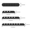 TecHong 3 Pack Cable Clips - Silicone Adhesive Cord Management