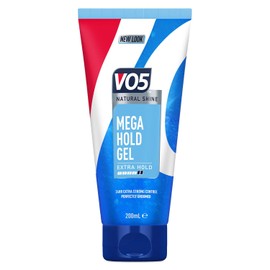 VO5 Mega Hold 24 hour extra strong control Styling Gel for perfectly groomed controlled natural hairstyle 200 ml Multi Buy 2 Pack