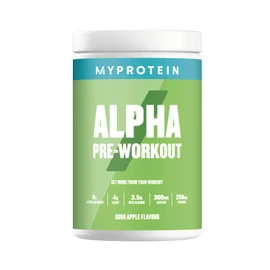 Myprotein Alpha Pre-Workout Powder with Beta Alanine and Caffeine - Sour Apple - 600g