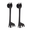 LAKYMIE 2 x coffee spoons, measuring spoons, giraffe coffee measuring