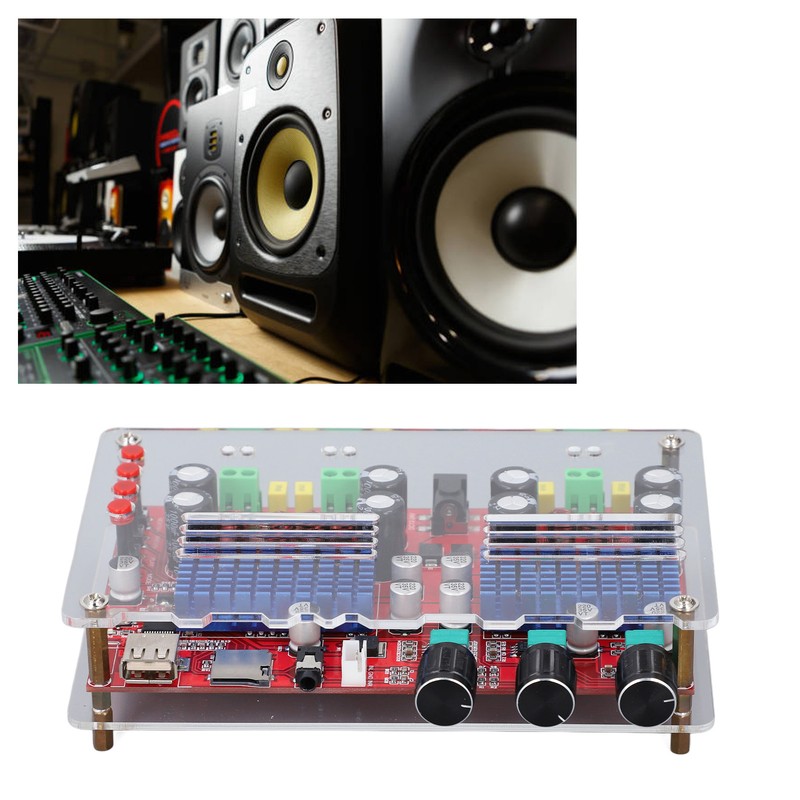 Subwoofer Amp Board 60W+60W+100W 2.1 Channel TPA3116 Chip Bluetooth AUX