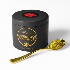 Chef Mareya's Superfood Sprinkle Original Seasoning - Delicious Umami Flavor with 13 Nutrient-Rich Superfoods with Black Cumin, Lion's Mane, Reishi, Chaga, Nutritional Yeast, Turmeric, Kelp Flake and More for Savory Taste, Nutrition & Longevity, 3 oz