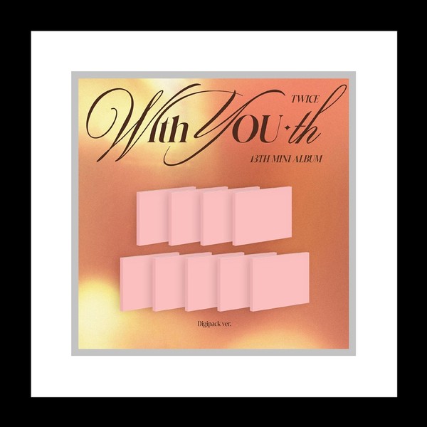 Twice with You-th 13th Mini Album Digipack TZUYU Version CD+1p