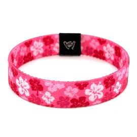 Hang Loose Bands - Coastal Surfer Beach Bracelet for Men, Women & Teens - Comfy Summer - Boho Reversible Wristband- Hawaiian Lei| Small: 6.5" (most common fitting size)