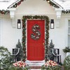GRUENLICH Waterproof Large Outdoor Wall Lanterns, Modern Black Porch Sconces