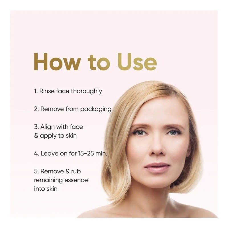 12 Mascarillas Faciales De Colágeno Mascarilla Hidratante Pa