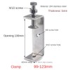 Nudiuhis Metal C Clamp Woodworking C Clamp with Wide Jaw