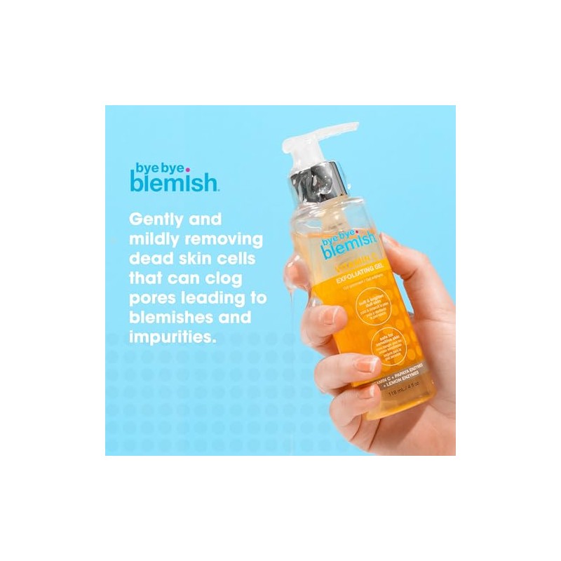 Bye Bye Blemish, Gel exfoliante facial con Vitamina C, 118ml