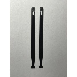 Unbranded (2) New Plastic Replacement Golf Bag Tag Straps