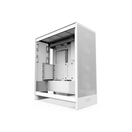NZXT H7 Flow (2024) Mid-Tower Case - All White-CM-H72FW-01