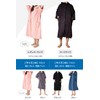 CROSEY Surfing Poncho, Bathrobe, Change Towel, Front Zipper, Quick Drying,
