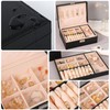 WAREHOUSE Jewellery Box, Jewellery Storage, 2-Layer Removable Jewellery Box, for