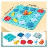 Logical Route Puzzle, Educational Toy, Programming, Brain Training, Educational Puzzle,