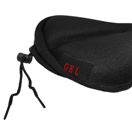 Bike Saddle Cover Gel Padded Comfortable Mountain Bike Road Bike Exercise Bike Seat Cover 27x25cm