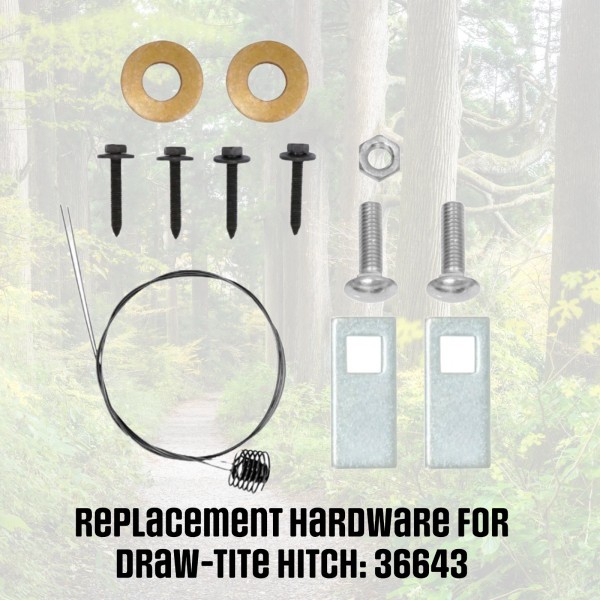 Draw-Tite Trailer Hitch Hardware For 18-24 Camry 19-22 Avalon 19-25