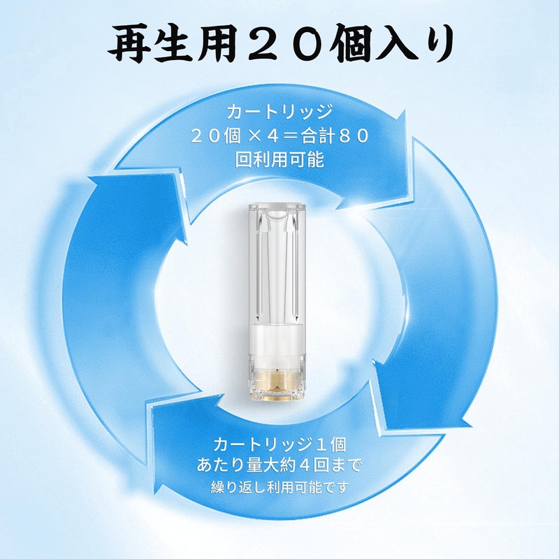 ARASHI Compatible Ploom Tech+ Compatible Atomizer, 20 Pack for Filling,