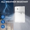 CINOTON 26W LED Wall Pack Light with Dusk to Dawn
