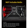 OKLPF rear brake tail light compatible with 2009 2010 2011