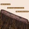 RPAEOY Hair Extensions, Long Wavy 20 Inch (51 cm), Invisible