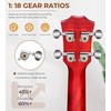 Vangoa Ukulele for Beginners, 23 Inch Ukulele Kit Mahogany Bundle