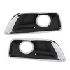 1pair Fog Light Cover Grille Bezel Left Right Fog Light
