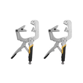 Xiao & Dao Pro Locking pipe clamp, 10 inch This clamp with swivel V shape pads for clamping pipe and tube to weld and repair,etc (2-pack)