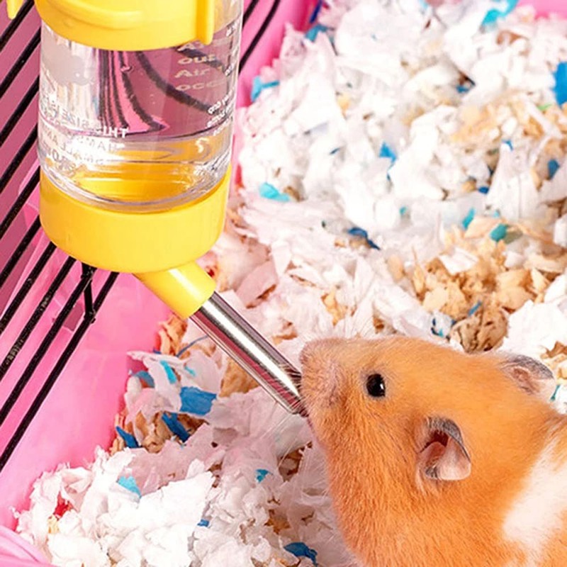 Hamster 80ML Water Bottle 4 Pack Leak Proof Automatic Water
