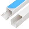 TREATLIFE HOME Cable Trunking Self-Adhesive PVC 0.4x0.4 Inch 32.8 Wire