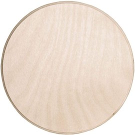 Walnut Hollow Baltic Birch Circle Plaque, 6 by 6-Inch