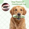NCXFTP Bite and Brush Dental Toy for Dogs, Interactive Chew