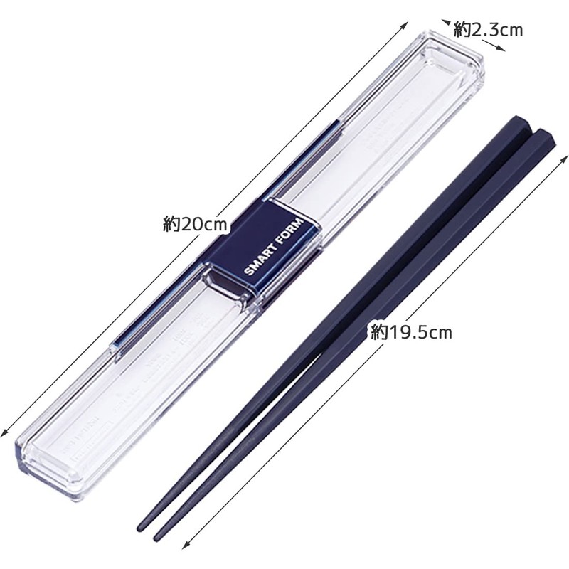 Iwasaki Industry H-591 NV Chopsticks Set, Very Strong, Case Included,