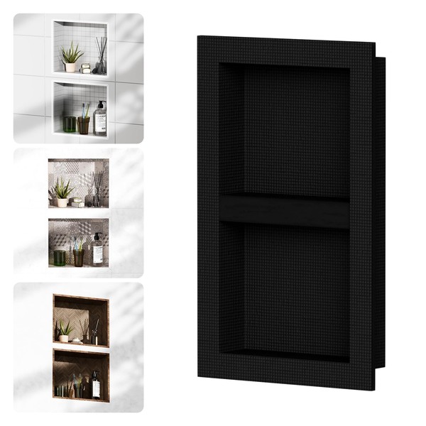 Homevacious 16" x 26" XPS Shower Niche Ready for Tile