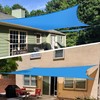 TANG Sunshades Depot Blue 16' x 20' Sun Shade Sail