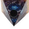 Crystal Pyramid Exquisite Beautiful Pyramid Power Stone Ornament for Desks