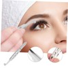 Beavorty 3pcs Professional Eyelid Tweezer Gland Expressor for Women Stainless