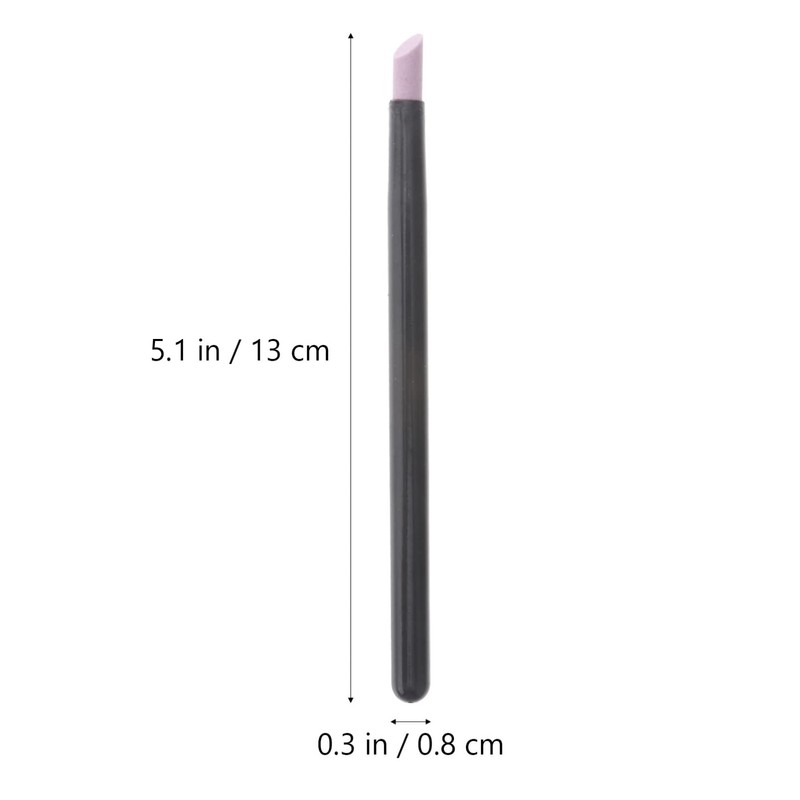 Lurrose 2 pieces cuticle file stone nail buffer and polisher
