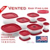 Rubbermaid 28pc Easy Find Lids Food Storage Set