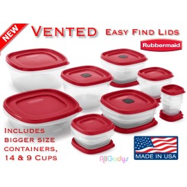 Rubbermaid 28pc Easy Find Lids Food Storage Set