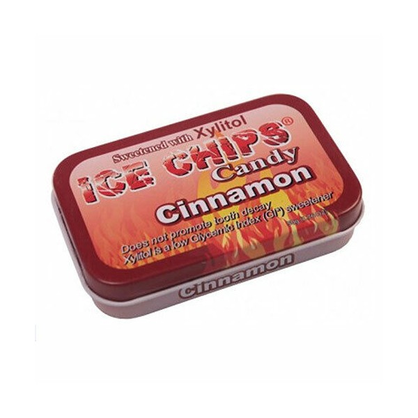 Ice Chips Candy Cinnamon 1.76 oz  by Ice Chips Candy