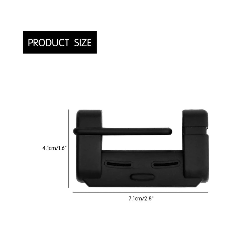 ISKIP Car Safety Belt Buckle Cover, Universal Silicon Anti-Scratch Seat