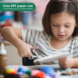 Folding Scissors, 2 Pcs Keychain Scissors, Safety Portable Travel Scissors,Stainless Steel Retractable Small Scissors for Home, Office, Fishing, Mini Scissors