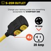 Champion Power Equipment 25-Foot 30-Amp 125/250-Volt Duplex-Style Generator Extension Cord