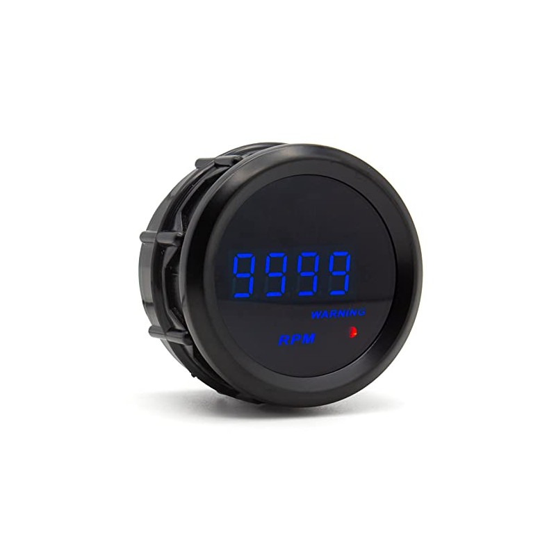 SINCO TECH Car Digital Gauge 52mm Blue LED Automobile Meter…