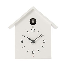Muji Cuckoo Clock, White, Large, C4A1012