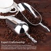 12 Oz Cast Aluminum Bar Ice Scoop, Dry Bin Scoop,