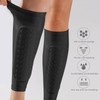 Rhoyee Protective Sleeve 1 Pair Football Shin Pads, Soccer Shin