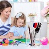 Clear Acrylic Pen Holder, Makeup Brush Holders, Pencil Holder for