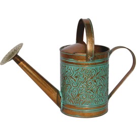 Robert Allen Home & Garden Robert Allen MPT01186, Vintage Copper Morgan Metal Watering Can, 1 Gallon