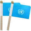 TSMD United Nations Stick Flag UN Small Mini Hand Held